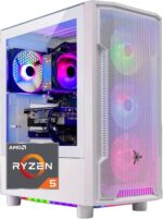 Skytech Archangel Gaming PC Desktop, Ryzen 5 5500 3.6 GHz (4.2GHz Turbo Boost), NVIDIA RTX 3050 (6GB) 6GB GDDR6, 1TB SSD, 16GB DDR4 RAM 3200, 650W Gold PSU, Wi-Fi, Win 11 Home - Image 2
