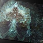 Ultra PRO - Commander Series #5 - Three Color Wedge - Myrkul Stitched Playmat for Magic: The Gathering | Use as Mousepad, Desk Mat, Protects MTG Cards During Gameplay Best TCG Tournament Essential - Image 2