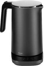 ZWILLING Enfinigy Cool Touch 1.5-Liter Electric Kettle Pro, Cordless Tea Kettle & Hot Water - Black - Image 2