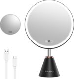 10.5" Professional Makeup Mirror with Lights, Rechargeable HD Vanity Mirror, CRI≥98 True-Sunlight, 3 Color Modes & Stepless Dimming, 5000mAh, Valentines Day Gifts for Her - Image 2