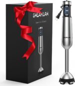 1000W Powerful Immersion Blender handheld, 2025 New Update Hand Blender with 25-Speed, Scratch-Resistant Corded Hand Mixer with Heavy-Duty Copper Brushless Motor and Gift Box - Image 2