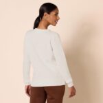 Amazon Essentials Women's Fleece Crewneck Long Sleeve Pullover Sweatshirt (Available in Plus Size) - Image 4