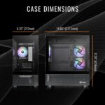 Thermaltake LCGS View i1460-170 Gaming Desktop (Intel Core™ i5-14400F, ToughRam 16GB DDR5 6000MT/s RGB Memory, NVIDIA GeForce® RTX 5060, 1TB NVMe M.2, WiFi, Windows 11) V17B-B760-560-LCS - Image 6