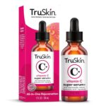 TruSkin Vitamin C Super Serum for Face - Five Skin Benefits in One Serum with Vitamin C, Retinol, Niacinamide, Hyaluronic Acid & Squalane - Brighten, Firm & Smooth the Look of Skin - 1 fl oz - Image 8