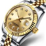 SENRUD Men's Classic Design Analog Quartz Watches Fashion Business Watch Stainless Steel Waterproof Date Casual Wrist Watch for Men - Image 3