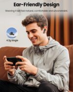 ZIUTY Wireless Earbuds Bluetooth Headphones, ANC/ENC Noise Cancelling, Ear Buds with Multifuntional Touch Screen, 40H Stereo Sound for Sports, IPX7 Clear Calls, 5 EQ for iOS Android (Jet Black) - Image 6