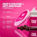 Marc Anthony Deep Conditioning Hair Mask for Dry & Damaged Hair, Grow Long Biotin - Argan Oil, Caffeine & Keratin Anti-Frizz Leave-In Repair Treatment For Split Ends & Breakage - Image 6