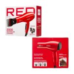 Kiss Products Red Detangler Dryer Plus 3 Attachments, 1.75 Pound - Image 8