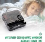 Wall Clock 12 In White-Silver Modern Simple Quartz Decorative Clock Non-Ticking Silent Battery Operated Round Wall Clocks Trendy and Practical Best Gift for Living Room Bedroom Kitchen Office - Image 9