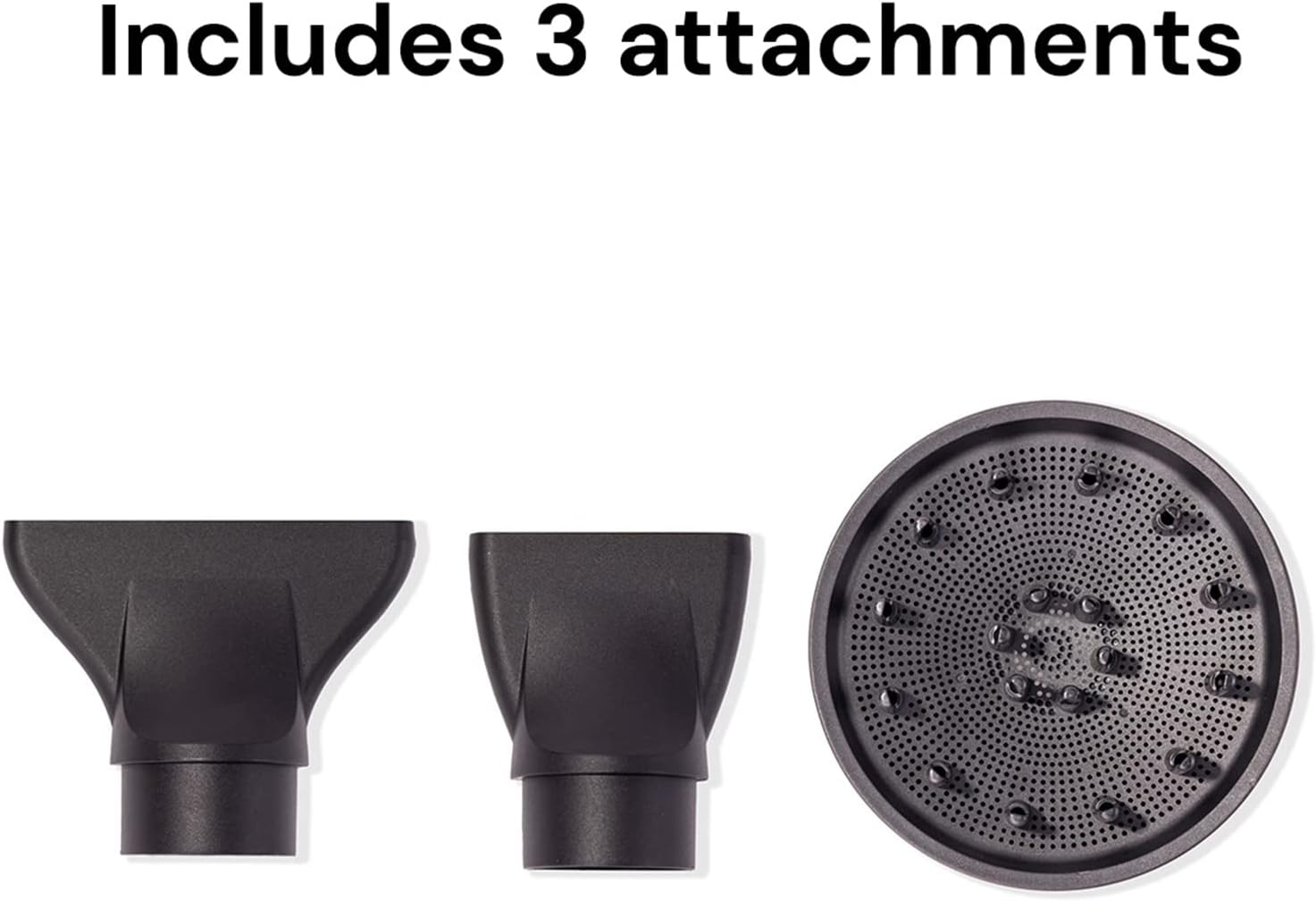 L'ANGE HAIR Le Styliste Hair Dryer | Quiet Brushless Blow Dryer with Diffuser | 1875 Watts for 4X Faster Drying | Hairdryer with 3 Heat & Speed Settings | Best Hair Dryers for Blowouts - Image 5