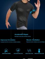 Dalavch 5 Pack Men’s Compression Shirts Short Sleeve Cool Dry Sports Athletic Workout Base Layer Undershirt T-Shirt Tops - Image 4