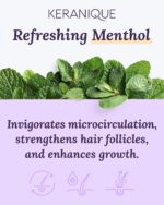 Keranique Volumizing Shampoo & Conditioner Set for Hair Repair, Growth & Thinning Hair Support – Keratin, Biotin, Menthol & Niacinamide, Lightweight Strengthening Formula - Keratin Amino Complex™ - Image 6