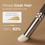 Nicpro Miniature Paint Brushes Drybrush - 21PCS Model Paint Brush Set for Acrylic Oil Watercolor, Detail Paint Brush Dry Brush for Model, Miniature Painting, Paint by Numbers, Craft - with Container - Image 4