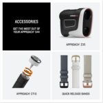 Garmin Approach® S44, Essential Golf GPS Smartwatch, AMOLED Display, On-Course Features, Silver Aluminum Bezel with Twilight Silicone Band - Image 7