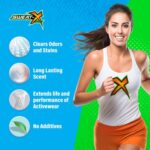 SWEAT X Max Odor Defense Laundry Detergent Liquid - Natural Washing Detergent for Activewear & Gym Clothes - Laundry Detergent for Sensitive Skin - Concentrated Detergent, 45 Loads (1 Bottle) - Image 5