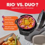 Instant Pot 4QT RIO Mini 7-in-1 Multi-Cooker, Pressure Cooker, Slow cook, Sauté, Steam, Rice Maker, Yogurt, & Warmer, Black, 4 Quarts - Image 3