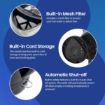 Elite Gourmet EKT8690 1.7L Electric Tea Kettle 1500W Hot Water Heater Boiler BPA-Free, Fast Boil, Water Level Window and Auto Shut-Off, Black - Image 6