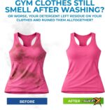 SWEAT X Original Activewear Laundry Detergent Liquid - Natural Washing Detergent for Activewear & Gym Clothes - Non Toxic Laundry Detergent for Sensitive Skin - Concentrated, 45 Loads (1 Bottle) - Image 3