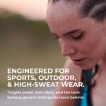 SWEAT X Original Activewear Laundry Detergent Liquid - Natural Washing Detergent for Activewear & Gym Clothes - Non Toxic Laundry Detergent for Sensitive Skin - Concentrated, 45 Loads (1 Bottle) - Image 7