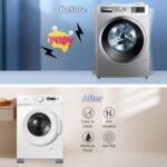 4Pcs Anti Vibration Pads for Washing Machine, Stops Washer Dryer Moving, Prevents Noise, Vibration Transfer, Antivibration Stabilizer Support Feet (Increase1.8in) - Image 3