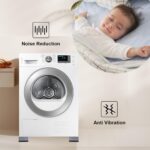4Pcs Anti Vibration Pads for Washing Machine, Stops Washer Dryer Moving, Prevents Noise, Vibration Transfer, Antivibration Stabilizer Support Feet (Increase1.8in) - Image 6