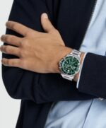 Movado Series 800 Men's Watch - Swiss Quartz Chronograph Movement, Stainless Steel Link Bracelet - 20 ATM Water Resistance - Luxury Fashion Timepiece for Him - 42mm - Image 5