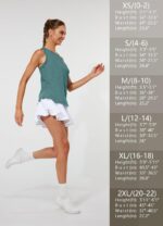 Workout Tank Tops for Women Racerback Tops Sleeveless Running Shirts Loose Fit Athletic Gym Quick Dry Exercise - Image 6