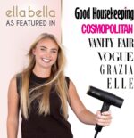 ELLA BELLA® Ionic Salon Hair Dryer with Diffuser • Negative Ion Blow Dryer • for All Hair Types • Intelligent Heat & Speed Control • Lightweight & Low-Noise Design • Rapid Drying & Precision Styling - Image 4