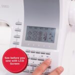 SINGER Quantum Stylist 9960 Computerized Sewing & Quilting Machine – Metal, Plastic, with Extension Table, Hard Case & Accessories, 600 Stitches, Lettering, LED Light, 1-Step Buttonhole - Image 5