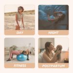 MOLLIS Disposable Period Underwear for Women, Postpartum Panties, Maternity Knickers Heavy Flow Leak Proof, Black, Large/X-Large, 8 Count - Image 9