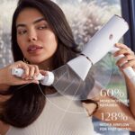 T3 AireLuxe Professional Ionic Hair Dryer and Brush Set, with 5 Heat and 3 Speed Settings, Ion Generator, Cool Shot, Includes Paddle Brush and 2.5" Round Brush - Image 4