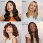 T3 AireLuxe Professional Ionic Hair Dryer and Brush Set, with 5 Heat and 3 Speed Settings, Ion Generator, Cool Shot, Includes Paddle Brush and 2.5" Round Brush - Image 5