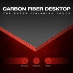 Homall L Shaped Gaming Desk Computer Corner Desk PC Gaming Desk Table with Large Monitor Riser Stand for Home Office Sturdy Writing Workstation (Black, 51 Inch) - Image 9