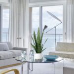 Artificial Snake Plant 22.5" Faux Agave Fake Sansevieria Artificial Potted Plants for Indoor and Outdoor Home Office Décor (White Pot) - Image 4