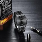 NIBOSI Men Watches Analog Quartz Stainless Steel Black Watches for Men Waterproof Business Classic Watch Fashion Minimalist Ultra Thin Wrist Watch for Work and Casual Wear - Image 5