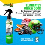 Sweat X Sport Extreme Odor Spray – Multipurpose Deodorizer for Stinky Shoes, Clothes, Sports Equipment & All Fabrics – Concentrated Formula, No Washing Required - Active Fresh Scent – 8 Fl Oz - Image 4