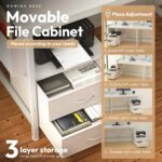 Dowinx 67” L-Shaped Gaming Desk with Pegboard & Drawers, Reversible Computer Desk with RGB Lights & Power Outlets, Corner Workstation with Storage & Hutch for Home Office & Gaming White - Image 5