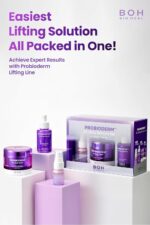 BIOHEAL BOH Probioderm 3D Lifting Skincare Set | Anti-Aging Face Moisturizer Night Cream, Ampoule & Facial Serum Spray | Korean Skin Care Kit for Firming & Hydration | K Beauty Gift Set for Women - Image 4