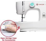 SINGER M1500 Lightweight & Portable Sewing Machine with Accessory Kit | 57 Stitch Applications, LED Light & 4-step Buttonhole | Great for Quilting, Crafts & Mending - Image 9