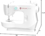 SINGER M1500 Lightweight & Portable Sewing Machine with Accessory Kit | 57 Stitch Applications, LED Light & 4-step Buttonhole | Great for Quilting, Crafts & Mending - Image 12