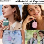 for Airpods Pro 3 Case, Flower Engraved Cases for Apple AirPods Pro 3rd Generation 2025, Soft Silicone Cover for Women Girly with Cleaning Kit & Keychain, Anti-Scratch, Shockproof - Image 9