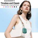 for Airpods Pro 3 Case, Flower Engraved Cases for Apple AirPods Pro 3rd Generation 2025, Soft Silicone Cover for Women Girly with Cleaning Kit & Keychain, Anti-Scratch, Shockproof - Image 10