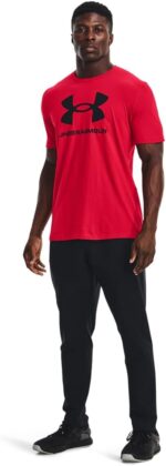 Under Armour Men's Sportstyle Logo Short Sleeve T Shirt - Image 4
