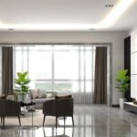 SAJANDAS Set of 2 Artificial Monstera Deliciosa Plants in Pots, Fake Tropical Palm Tree with Greenery Leaves Stems, 43 Inch Faux Swiss Cheese Floor Plants Indoor for Home, Office, Store Decor - Image 3