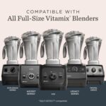Vitamix 48-Ounce Stainless-Steel Blender Container with SELF-DETECT, Dishwasher-Safe, BPA-Free Clear Lid, Laser-Cut Stainless-Steel Blades, Compatible with All Full-Size Vitamix Blenders - Image 9