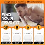 4 Pairs Replacement Ear Tips for AirPods Pro 2nd/1st Generation with Portable Storage Box & Cleaner Pen,Noise Reduction Holewith & Built-in dust Guard Screen,Silicone EarTips(White) - Image 3