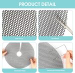 6/12 Pcs 11.8" Plant Protector from Cats Indoor with 6 Pcs Metal Stakes, Cuttable Pot Cover from Animals - Image 5