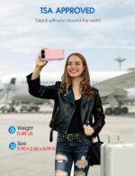 Portable Charger, 12000mAh 22.5W Fast Charging Power Bank with Built-in Cables & Wall Plug, USB C External Battery Pack with LED Display, Travel Essential Charging Bank for iPhone, iPad, Samsung Pink - Image 10