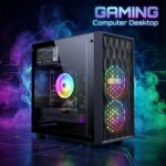STGAubron Gaming PC Computer Desktop, Radeon RX 560 4G, Intel Core I7 8th up to 4.1GHz, 16G DDR4, 512G SSD, WiFi 6 & BT 5.2, RGB Fan x2, Windows 11 Home - Image 6