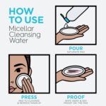 Garnier Micellar Water For Waterproof Makeup, Hydrating Facial Cleanser & Makeup Remover, Suitable for Sensitive Skin, Vegan, Cruelty Free, 13.5 Fl Oz (400mL), 1 Count - Image 7